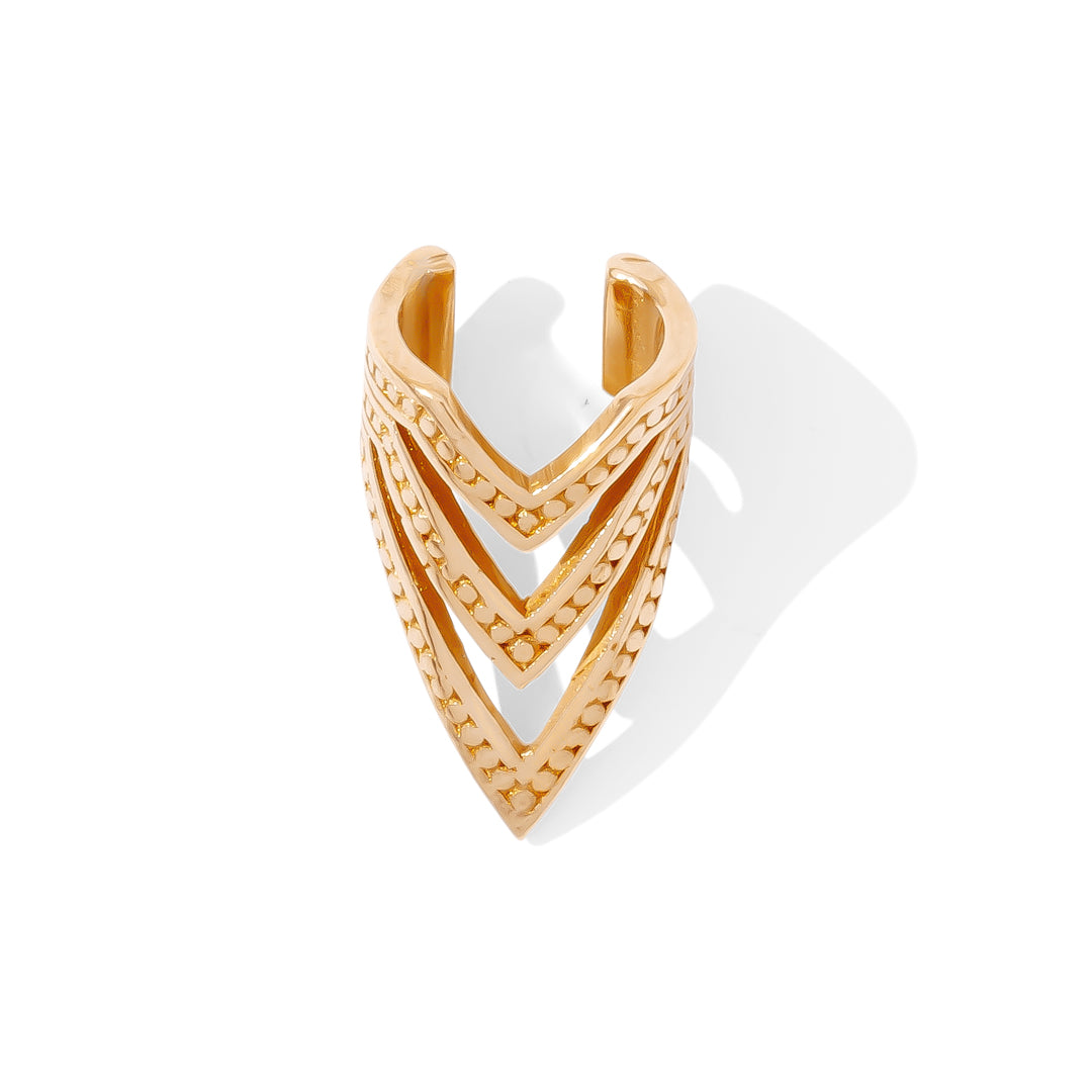 Pointed Chevron Ear Cuff