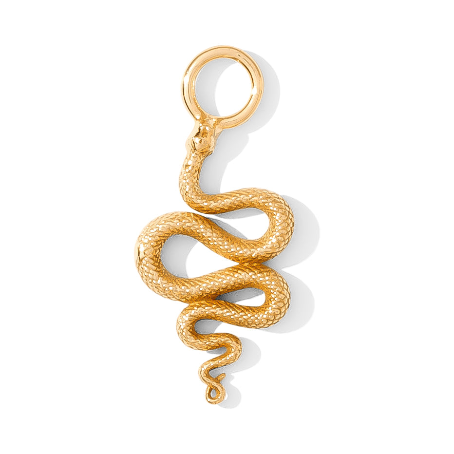 Slither Charm Plated