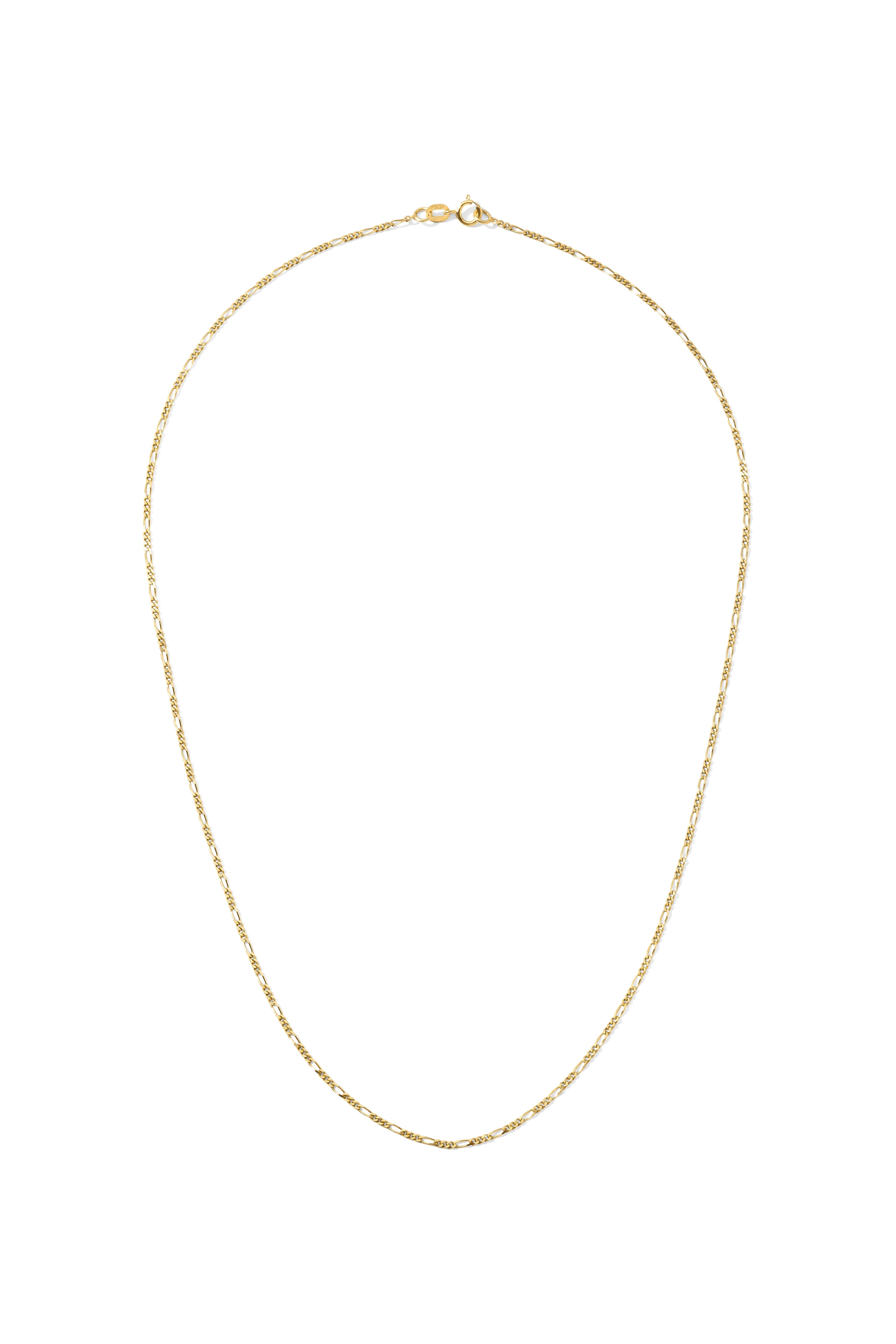 Figaro 1.2mm Chain Necklace